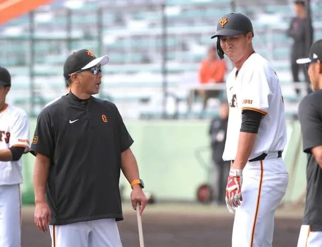 【巨人】阿部監督の秋広への苦言www