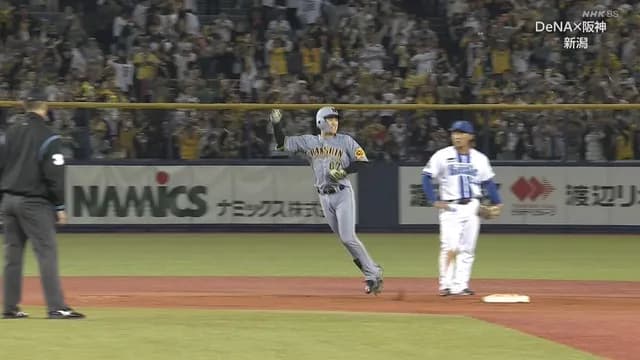 阪神・高寺、完封負け目前の9回2アウトから同点プロ初ホームランｗｗｗｗｗｗｗ
