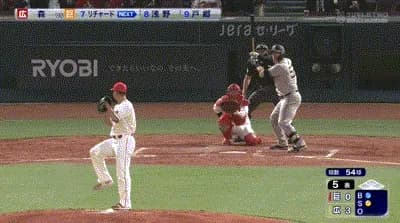 【広島対巨人7回戦】巨人・リチャード、移籍後初ホームラン！！！！！！！！！！！！！！！！！！！！！！！！！！