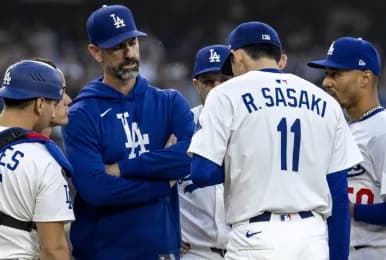 【悲報】ロバーツ監督「佐々木は成功しなかったことを受け入れろ。ここはタフなリーグなんだ・・・」