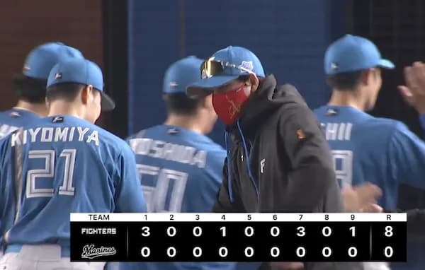 日ハム山崎福也8年ぶり完封&8得点で大勝ｷﾀ━━━━(ﾟ∀ﾟ)━━━━!!