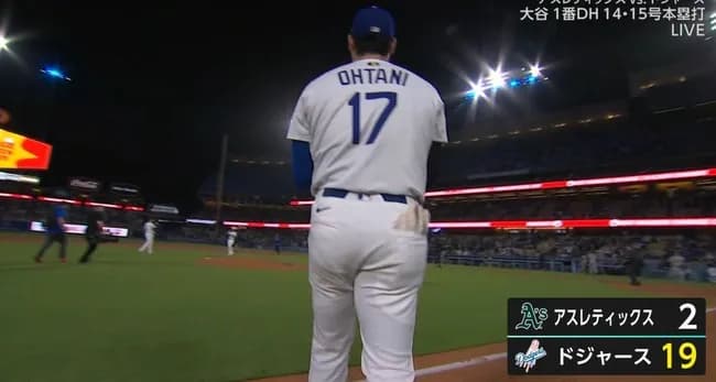 ドジャースが打線爆発で大勝　大谷翔平は自身のボブルヘッド・デーに2打席連続アーチを含む6打点