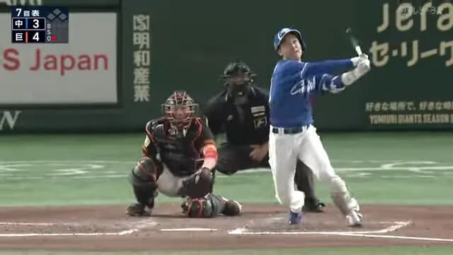 中日、3連戦で戦力外と外人だけでHR打ってしまう
