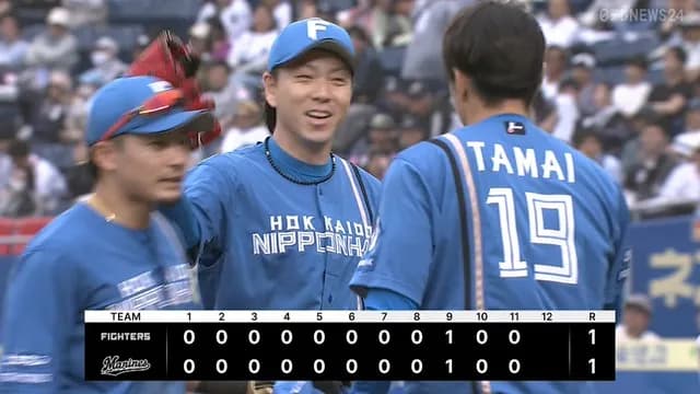 宮西おじさん、渋すぎる…！ 水野のエラーを救う連続三振