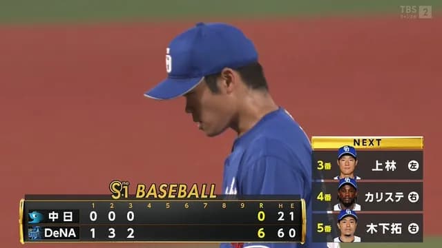 神宮で温まった横浜打線、大野雄大・根尾から3回までに6得点