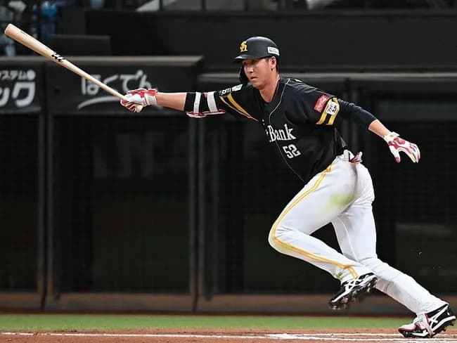 SB秋広(22) .286 出塁率.412 OPS.769