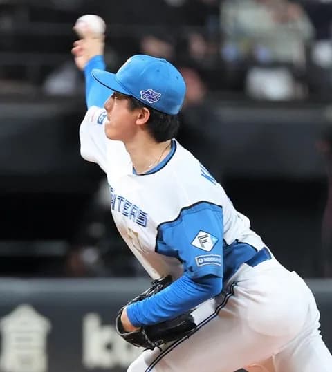 【日本ハム】北山亘基、9回4安打10K1失点完投で3勝目！