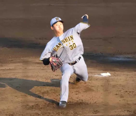 【阪神】２軍戦で門別啓人が７回４安打４三振１失点の好投　志願で1イニング追加