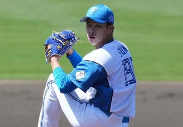 日本ハム、育成2年目・孫易磊を支配下登録へ　最速157キロ"台湾の至宝"