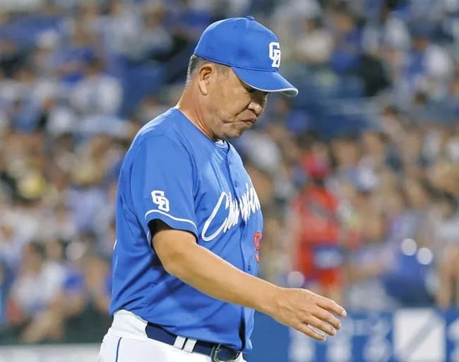 中日井上監督、1安打完封負けに「カリステの1本がなかったら『えらいこっちゃ』だった」