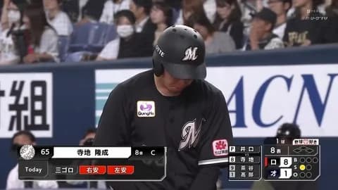 寺地とかいう毎試合活躍してる高卒2年目捕手