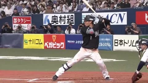 ロッテ藤原恭大(25) 打率.291(110-32) 1本 9打点 1盗塁 OPS.717