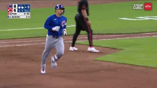 カブス・鈴木誠也、第１３号３ランホームラン！！！！！！！！！！！！！