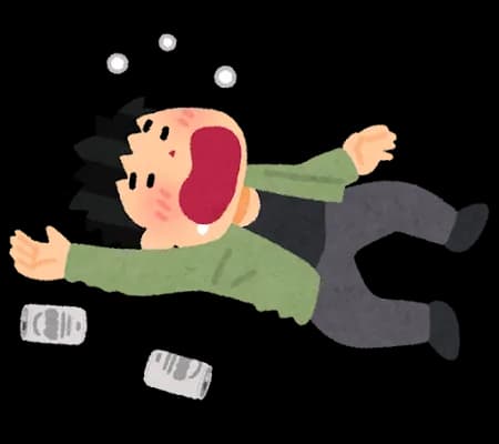 池袋で酔いつぶれて道端で寝てた結果wwww