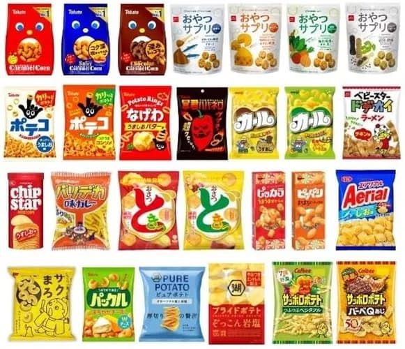 【朗報】日本スナック菓子打線、つよそう