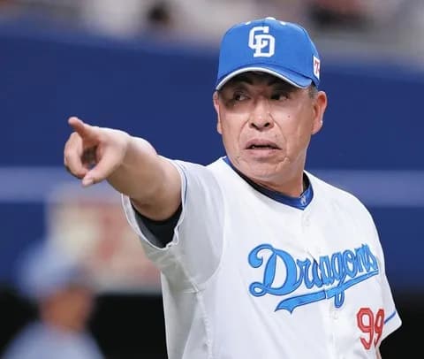 中日井上監督、福永の状態と今後の起用について語る