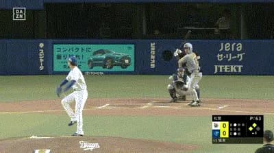 【中日対阪神11回戦】阪神、５回表１アウト二三塁から坂本のスクイズ成功で１点先制！！！！！！！！