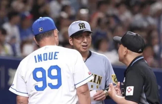 【朗報】阪神の藤川監督、中日井上監督と和解していた