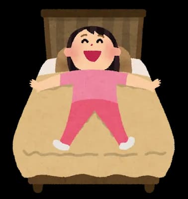 【画像】JCさん、ベッドでズボンを脱ぎ寝転がる