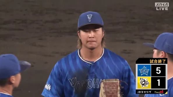 ベイスターズ 5－1 タイガース　　牧同点HR、石上2点タイムリーなど5得点で快勝！