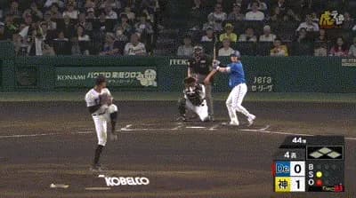 【阪神対DeNA11回戦】DeNA・牧秀悟、第8号同点ソロホームラン！DeNAは37イニングぶりの得点！！！！！！！！！！！！！！！！！