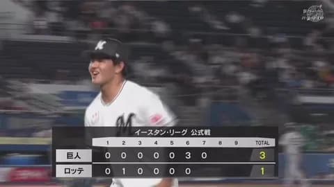 高卒ルーキー坂井遼、ファーム初登板で三者凡退のピッチング！