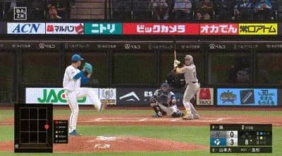 【日本ハム対ロッテ8回戦】ロッテ・山本大斗、日本ハム・孫から第3号ソロホームラン！！！！！！！！！！！！！！