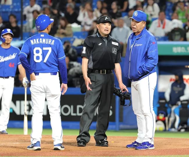 中日球団本部長「審判団から『謝罪はできないですよ。分かって下さい』と言われた」