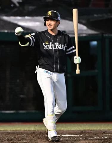 SB7回裏に1点勝ち越される→雨で中断→8回表に3点とって逆転