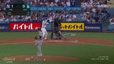 大谷翔平、第２１号初球先頭打者同点ホームラン！！！！！！！！！！！！！！！！！！！！！！！
