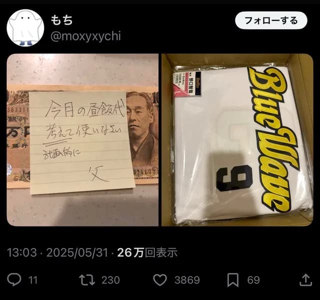 オリックス・野口のサヨナラホームラン、信じてたのコイツだけ説