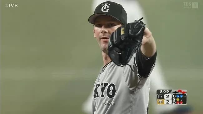 巨人ケラー防御率4.30、これを8回同点の場面で起用した理由。阿部以外わからない
