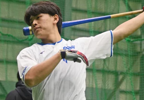 【朗報】日本ハム野村佑希、1日に2軍で実戦復帰　左脇腹肉離れから回復