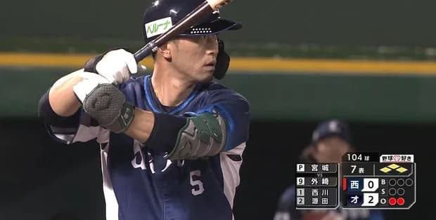 外崎修汰さん、西武ファンの手首を破壊！