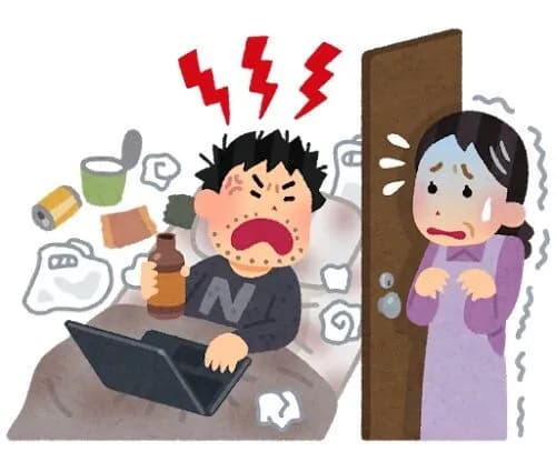 ワイニート、親に｢早く働け｣と皮肉を言われもう飯を食わないと決意