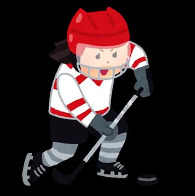 【悲報】アイスホッケーを題材にしたソシャゲ、防具を忠実にイラスト化した結果クソコラみたいになる