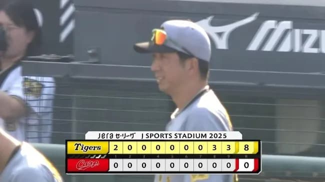 阪神 30勝20敗2分 178得点121失点
