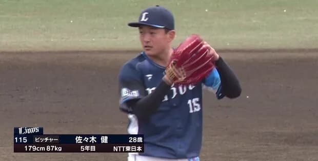 西武・佐々木健の支配下復帰が内定!