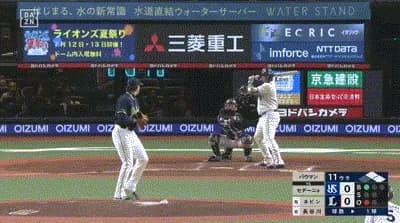 【西武対ヤクルト1回戦】西武、延長１１回１アウト一二塁からセデーニョの内野安打の打球をショートが悪送球、その間にランナーが生還しサヨナラ勝ち！！！！！！！！！！！！！！！
