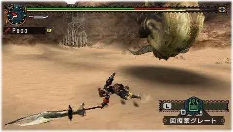 アクション系ゲームでよくあるローリング回避