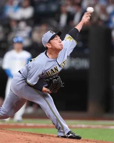 阪神・桐敷が左上肢筋疲労から復帰後初登板 1イニングをピシャリ