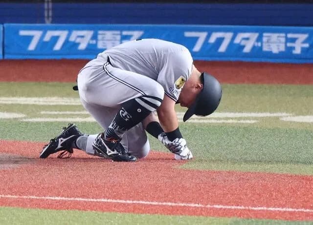 巨人浅野骨折