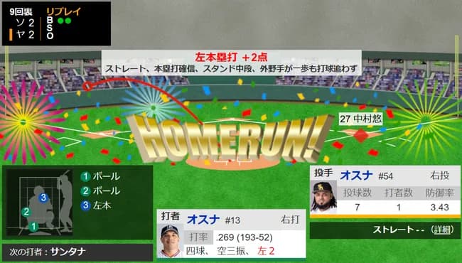 オスナ、オスナからホームランｗｗｗｗｗｗｗｗｗ