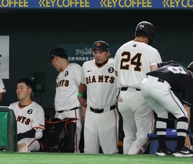 ５連敗の巨人・阿部監督　天国の長嶋さんへ白星送れず「ひとつ勝つのは難しいよ、って言って下さっているかもしれない」