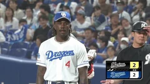 友杉タイムリーきたぁぁぁ！14打席ぶりのヒットは貴重な同点打！！