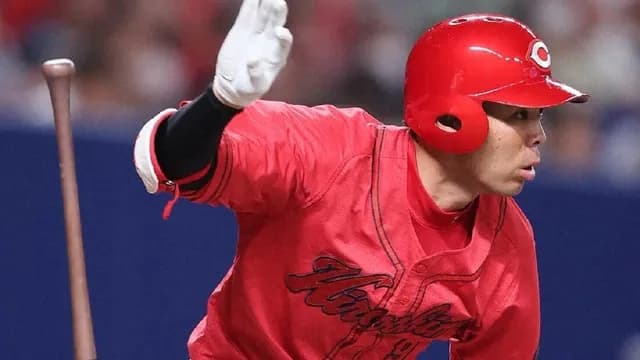 カープ秋山翔吾2000本安打まであと192安打！センターの世代交代しつつ記録達成へ