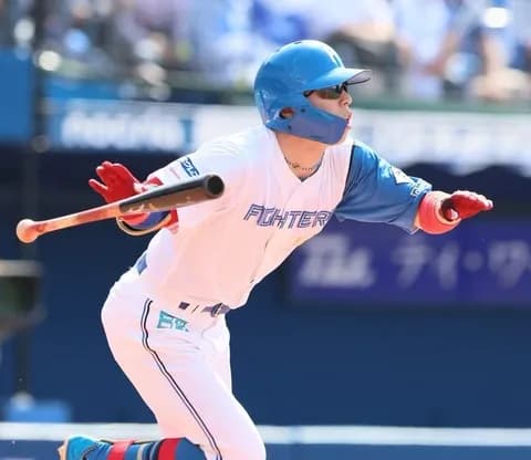 【日本ハム】五十幡亮汰、猛打賞となる左前適時打「積極的にいこうと思っていました」