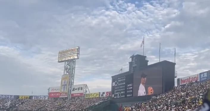 廣岡の第1打席目、甲子園がブーイングの嵐（動画あり）