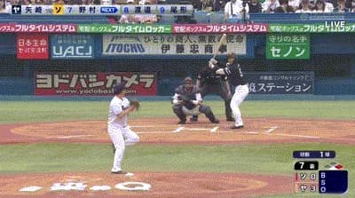 【ヤクルト対ソフトバンク3回戦】ソフトバンク・野村勇、ヤクルト・矢崎から第7号2ランホームラン！１点差に詰め寄る！！！！！！！！！！！！！