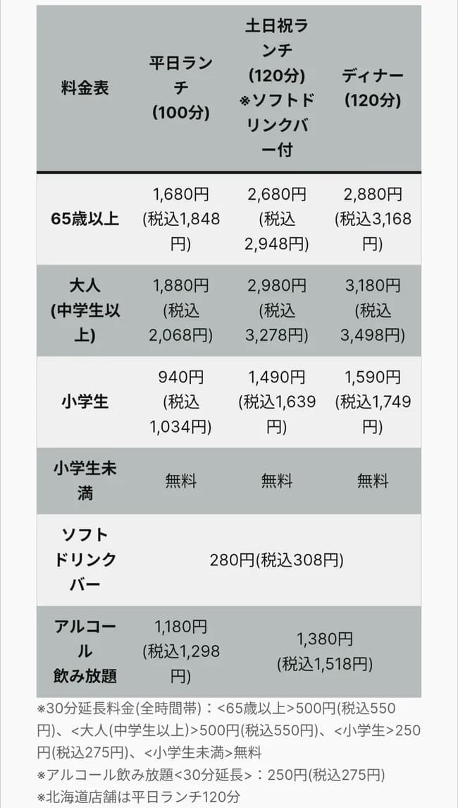 【悲報】すたみな太郎、知らない間に3498円ｗｗｗｗｗｗｗｗｗｗｗｗｗｗｗｗ